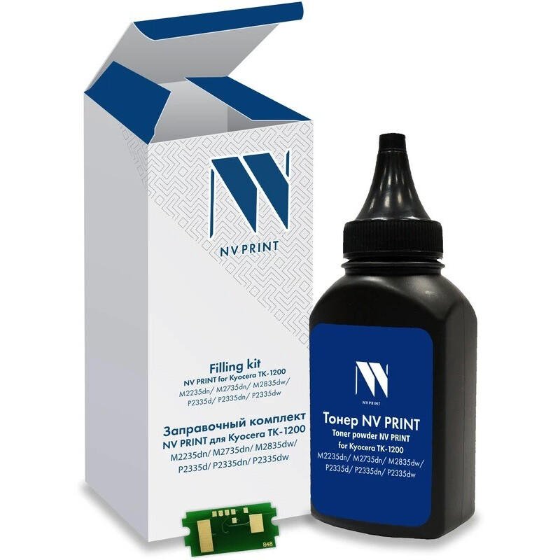 Заправочный комплект NV Print NV-ZKTK-1200 Black