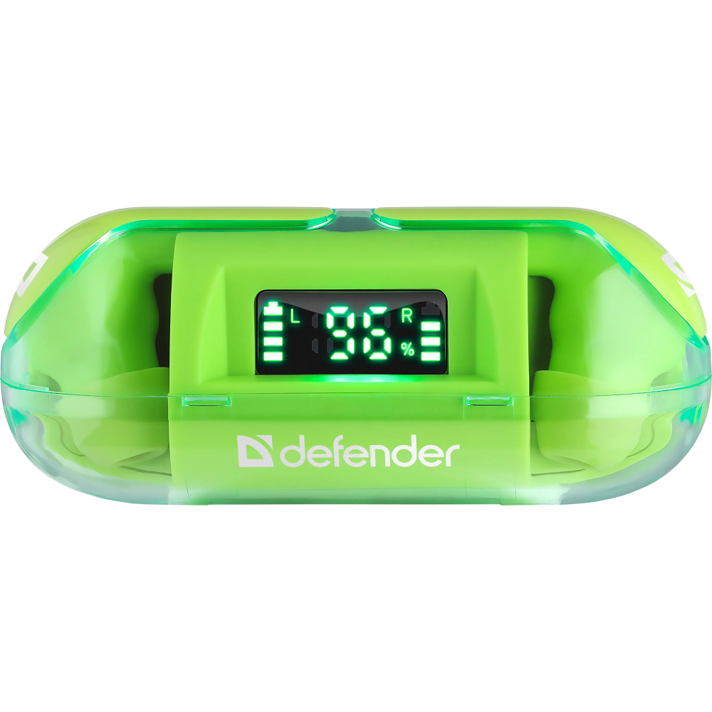 Гарнитура Defender Twins 916 Green - 63917 - фото 2