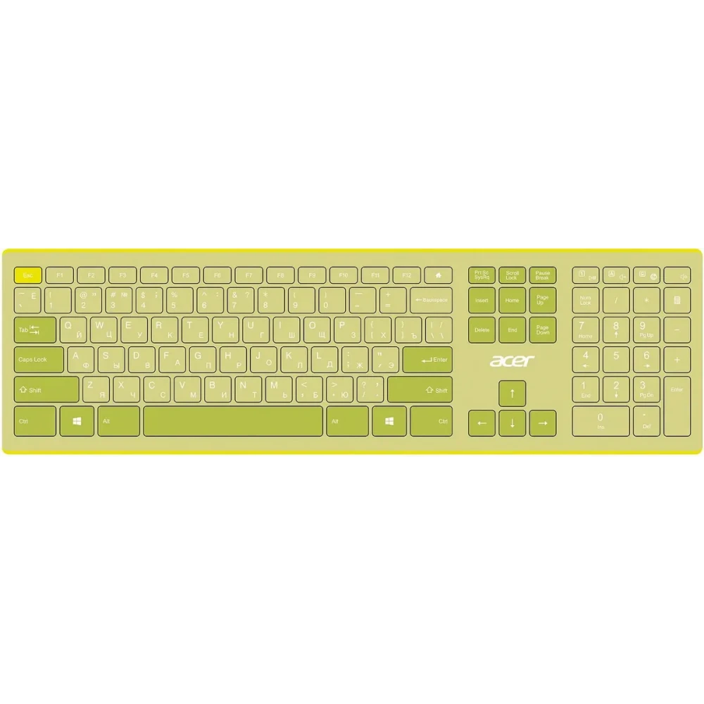 Клавиатура + мышь Acer OCC205 Green - ZL.ACCEE.00E - фото 2