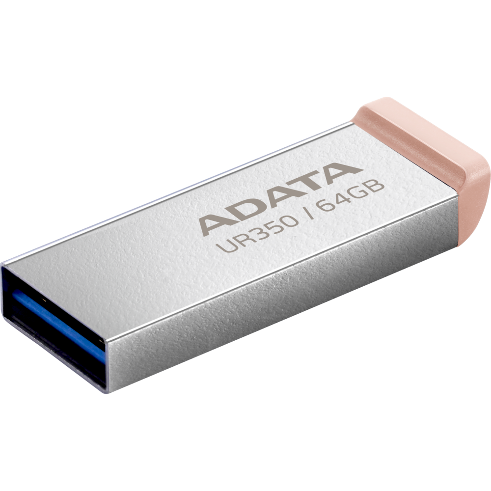 USB Flash накопитель 64GB ADATA UR350 Brown