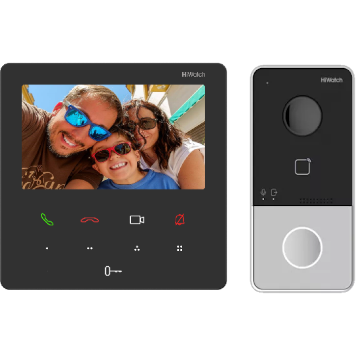 Видеодомофон HiWatch DS-D200IKWF