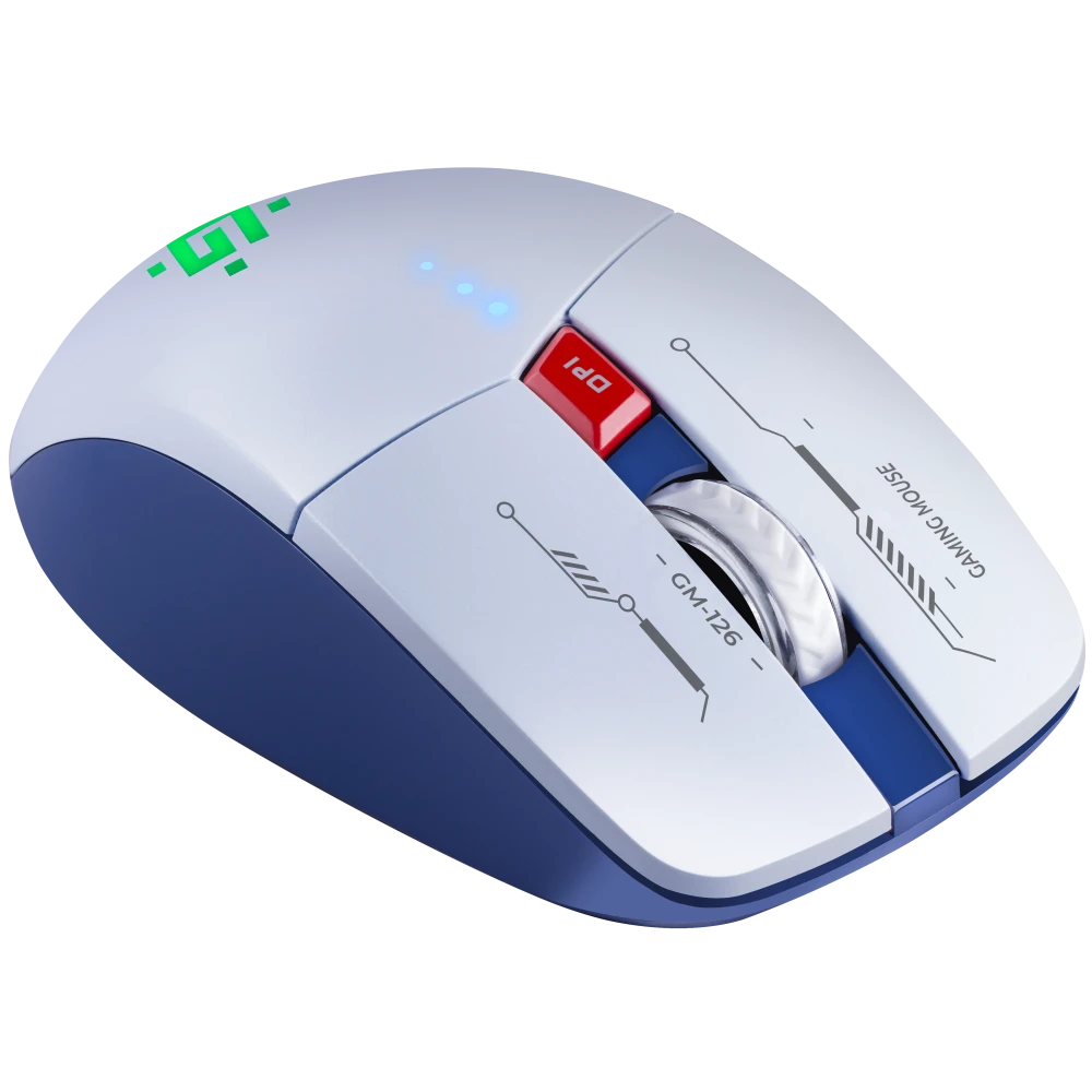 Мышь Defender Tisa GM-126 White/Blue (52126) - фото 2