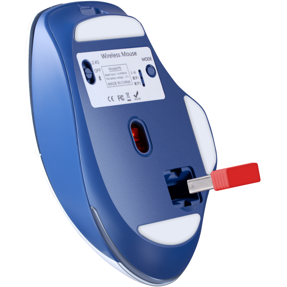 Мышь Defender Tisa GM-126 White/Blue (52126) - фото 5