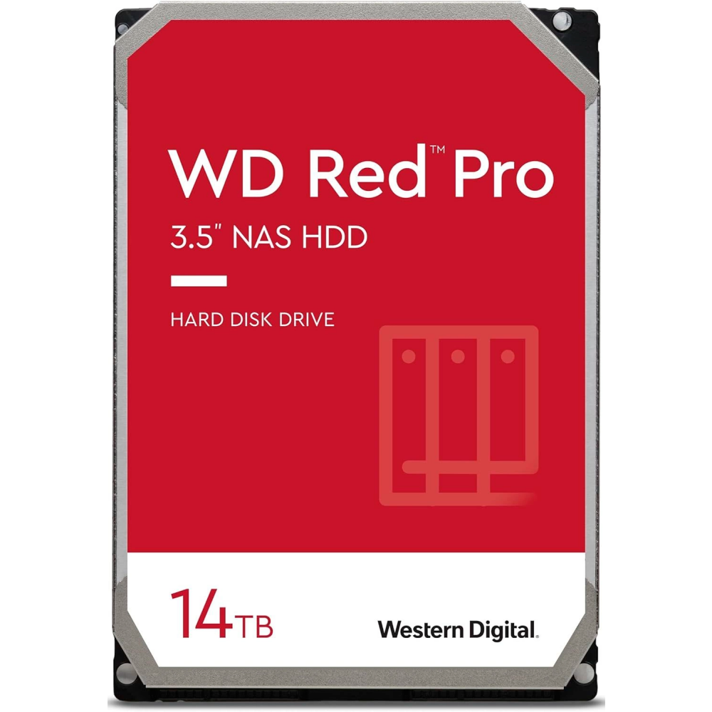 Жёсткий диск 14TB SATA-III WD Red Pro (WD142KFGX)