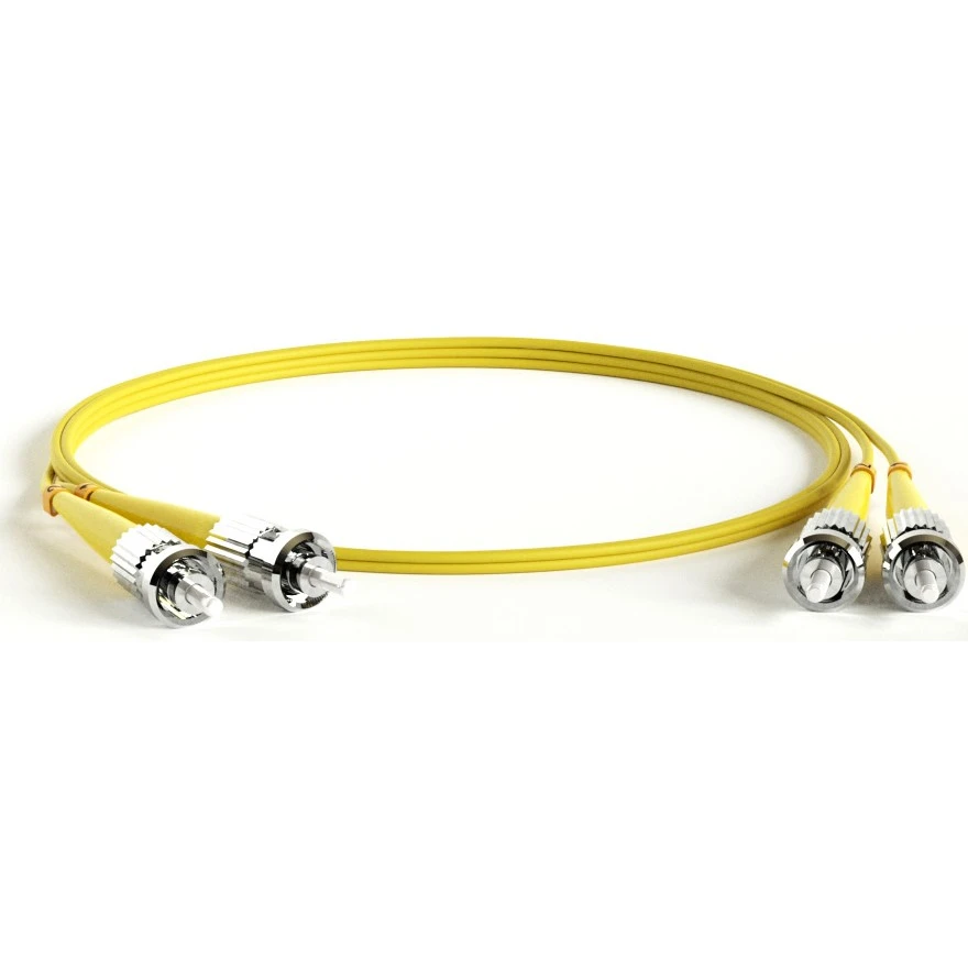 Патч-корд Hyperline FC-D2-9-ST/UR-ST/UR-H-10M-LSZH-YL, 10м