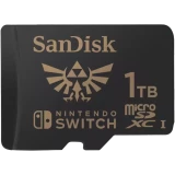 Карта памяти 1Tb MicroSD SanDisk Nintendo Switch (SDSQXAO-1T00-GN6ZN)