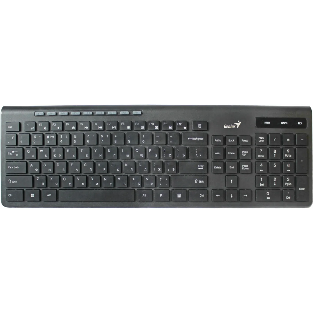 Клавиатура Genius SlimStar 7230 Black - 31310021402