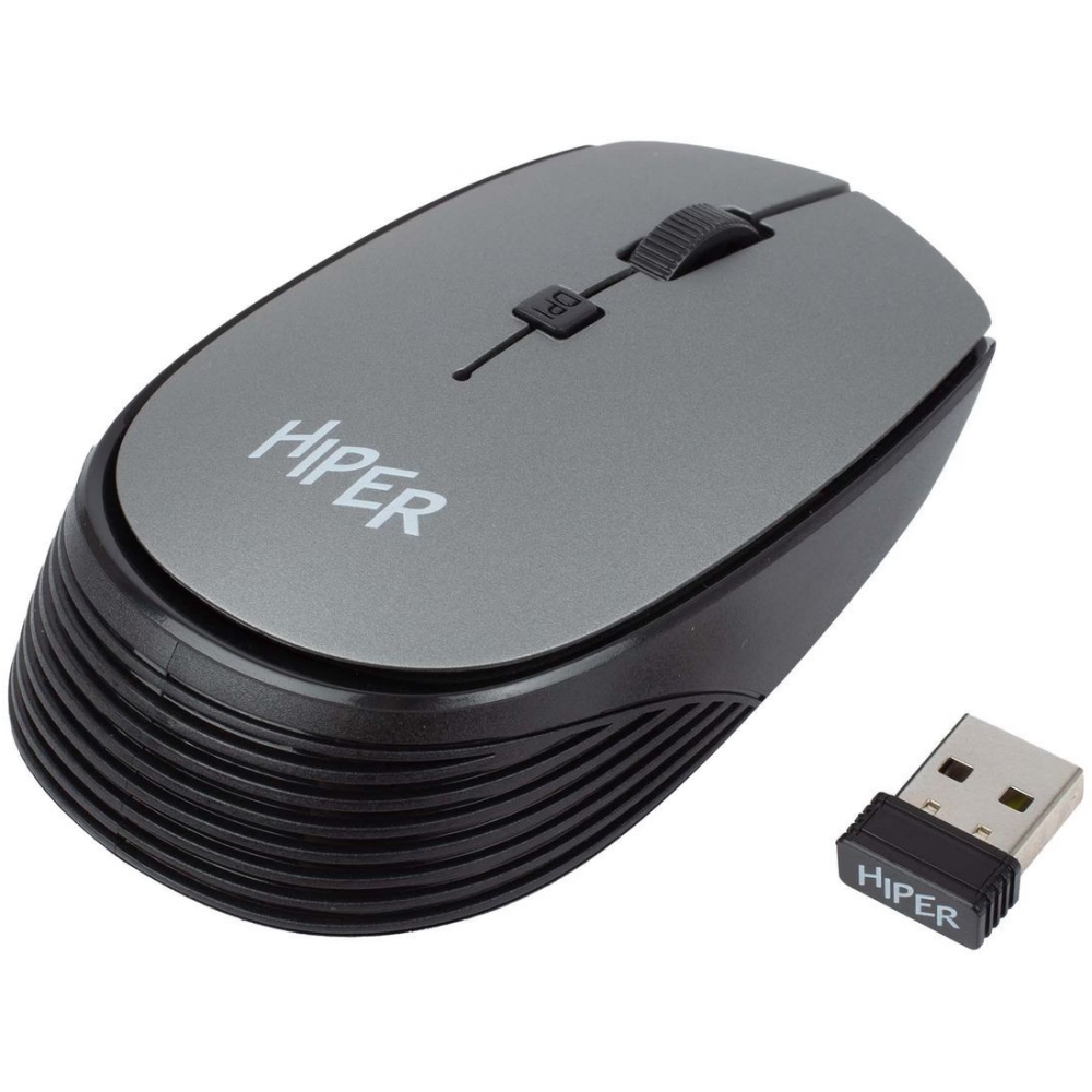 Мышь HIPER HOMW-081 Grey - фото 3