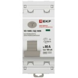 Выключатель дифференциального тока (УЗО) EKF E1026MA80100