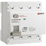 Выключатель дифференциального тока (УЗО) EKF E1046M100100