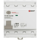 Выключатель дифференциального тока (УЗО) EKF E1046M100100