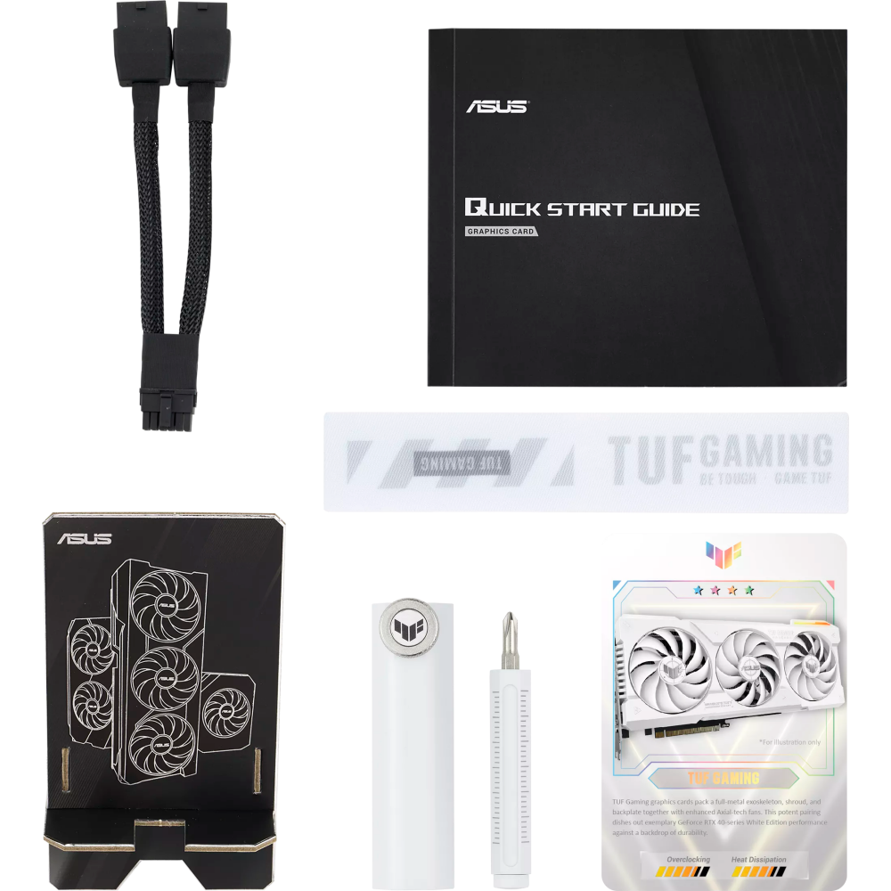 Видеокарта NVIDIA GeForce RTX 4070 Ti Super ASUS 16Gb OC White (TUF-RTX4070TIS-O16G-WHITE-GAMING) - фото 14