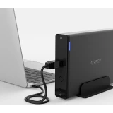 Дисковое хранилище Orico 7688U3 Black (7688U3-EU-BK-BP)