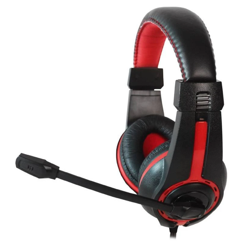 Гарнитура Oklick HS-L200 Black/Red - фото 2