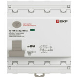 Выключатель дифференциального тока (УЗО) EKF E1046MS40300