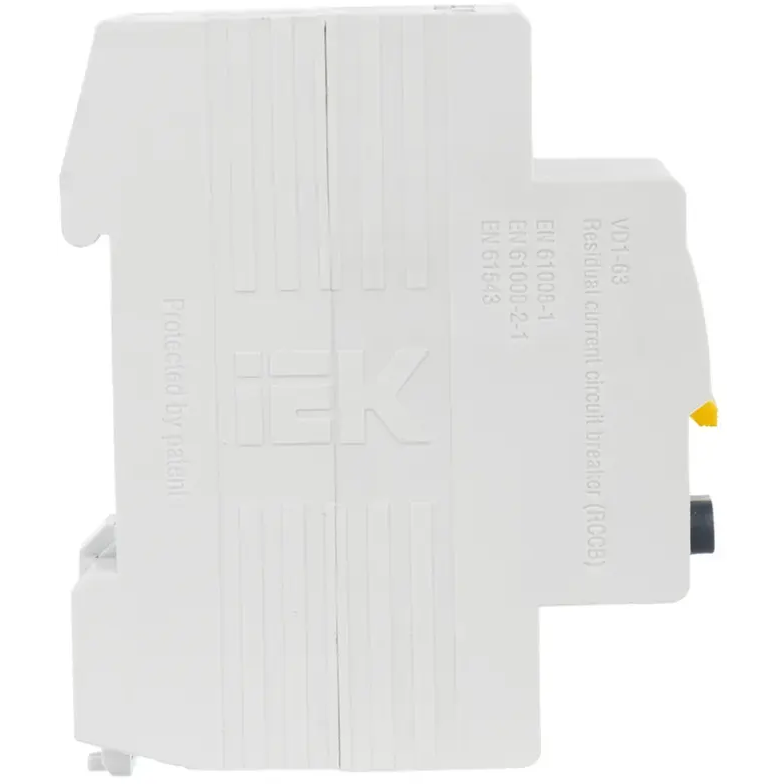 Выключатель дифференциального тока (УЗО) IEK MDV10-2-050-030 - фото 3