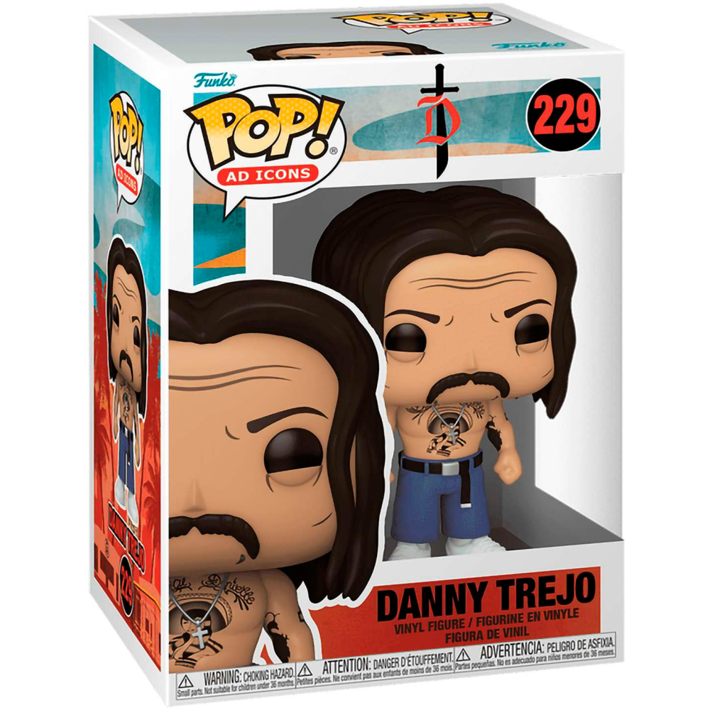 Фигурка Funko POP! Ad Icons Danny Trejo - 75360 - фото 2