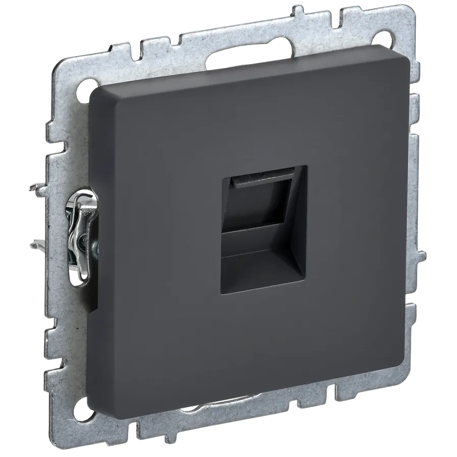 Розетка RJ-45 IEK BRITE BR-K10-1-K53
