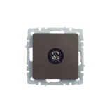 Розетка TV IEK BRITE BR-A10-O-K45