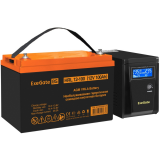 ИБП + батарея ExeGate SineTower SZ-600.LCD.AVR.1SH + HRL 12-100 (100Ач) (EX296782RUS)