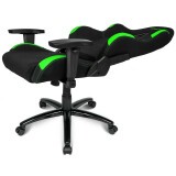 Игровое кресло AKRacing K7012 Black/Green (AK-K7012-BG)