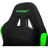 Игровое кресло AKRacing K7012 Black/Green (AK-K7012-BG)