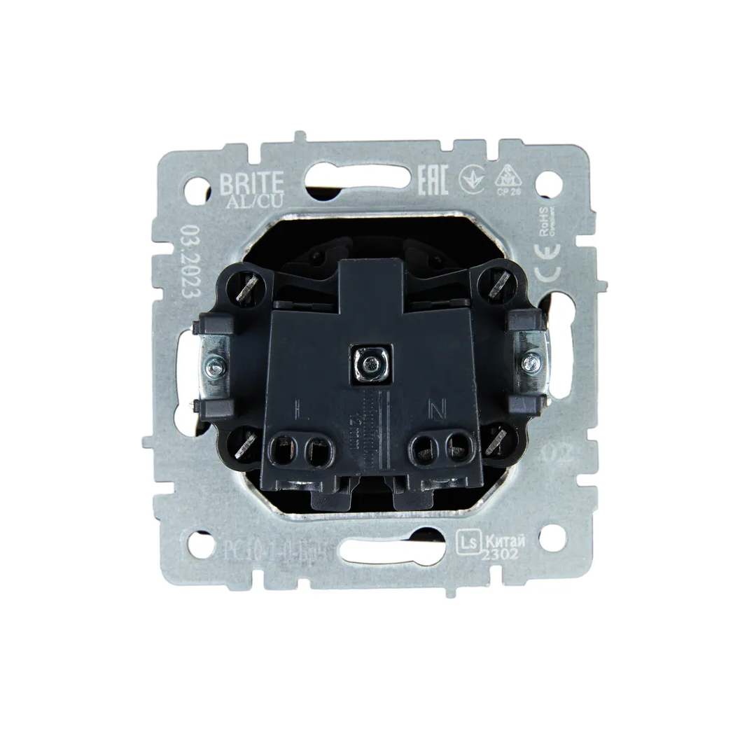 Электрическая розетка IEK BRITE BR-R10-10-K02 - фото 3