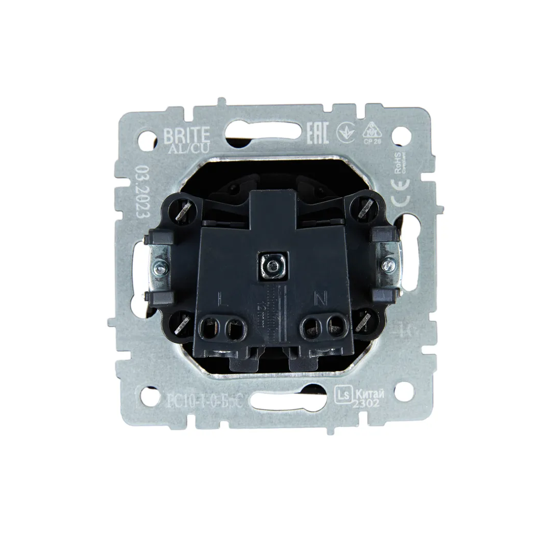 Электрическая розетка IEK BRITE BR-R10-10-K46 - фото 3