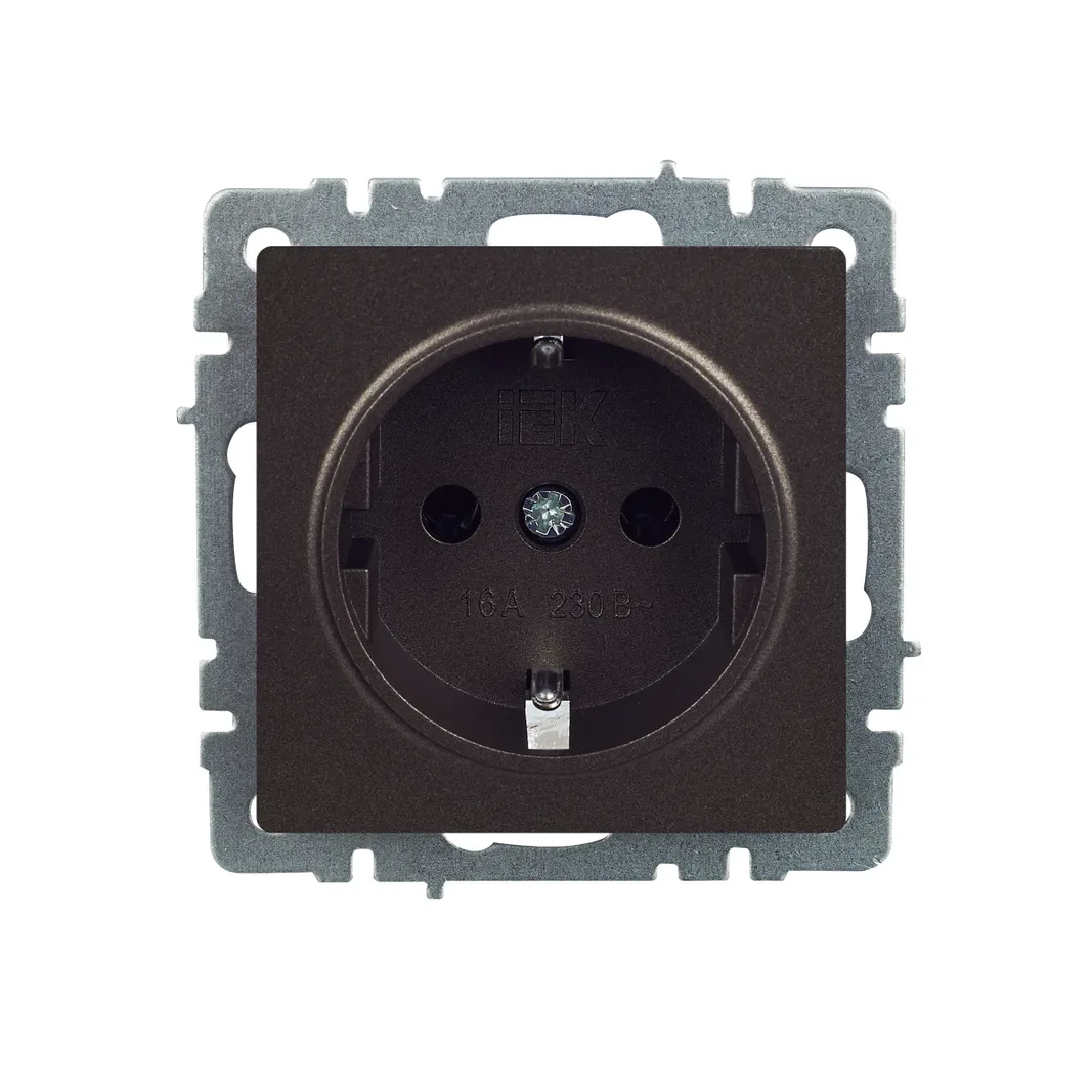 Электрическая розетка IEK BRITE BR-R11-16-K45 - фото 2