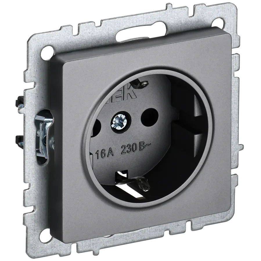 Электрическая розетка IEK BRITE BR-R11-16-K46