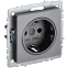 Электрическая розетка IEK BRITE BR-R11-16-K46