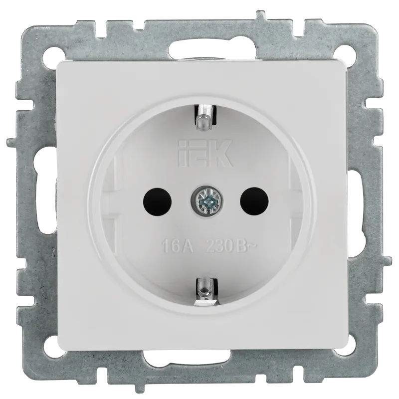 Электрическая розетка IEK BRITE BR-R14-16-K01 - фото 2