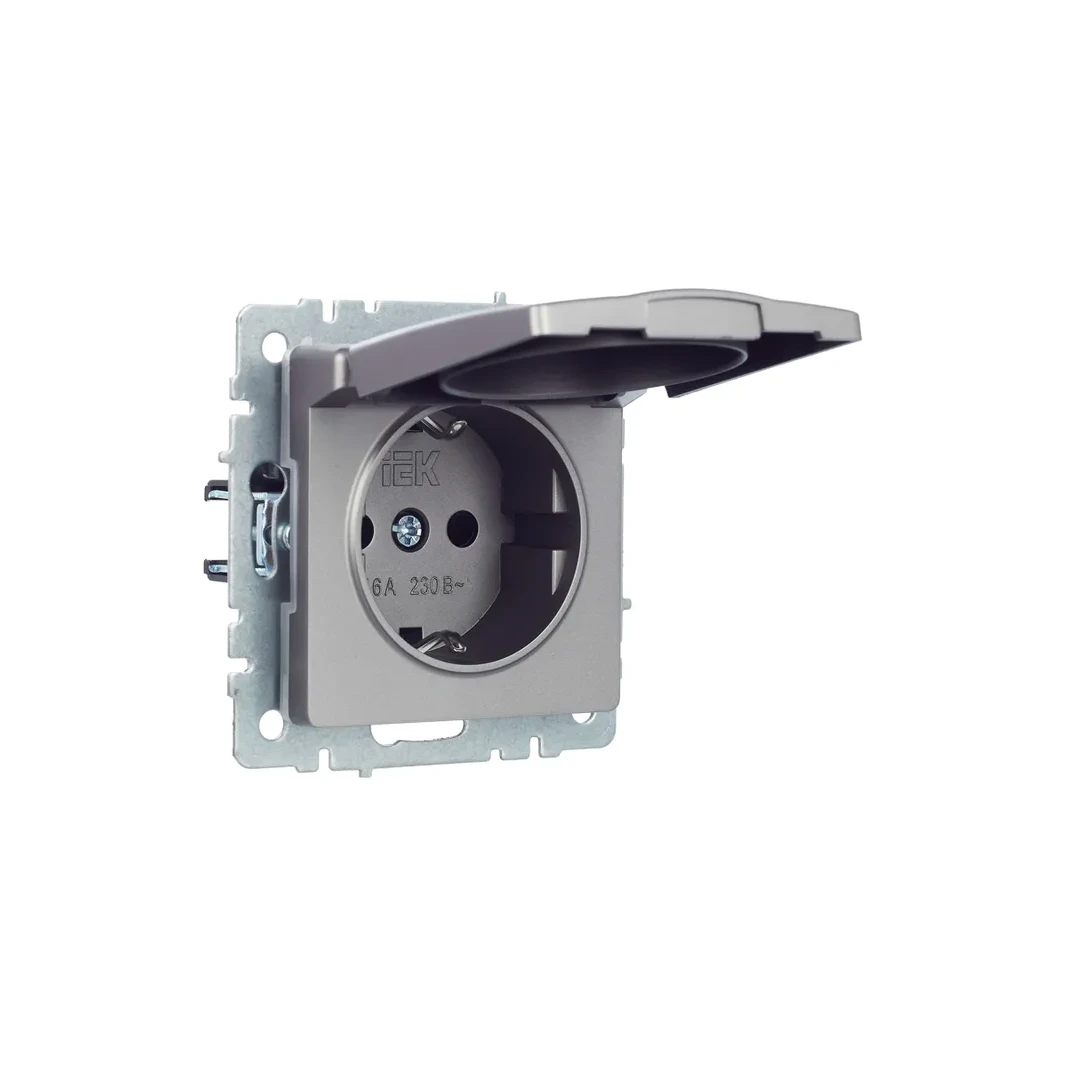 Электрическая розетка IEK BRITE BR-R16-16-44-K46 - фото 2