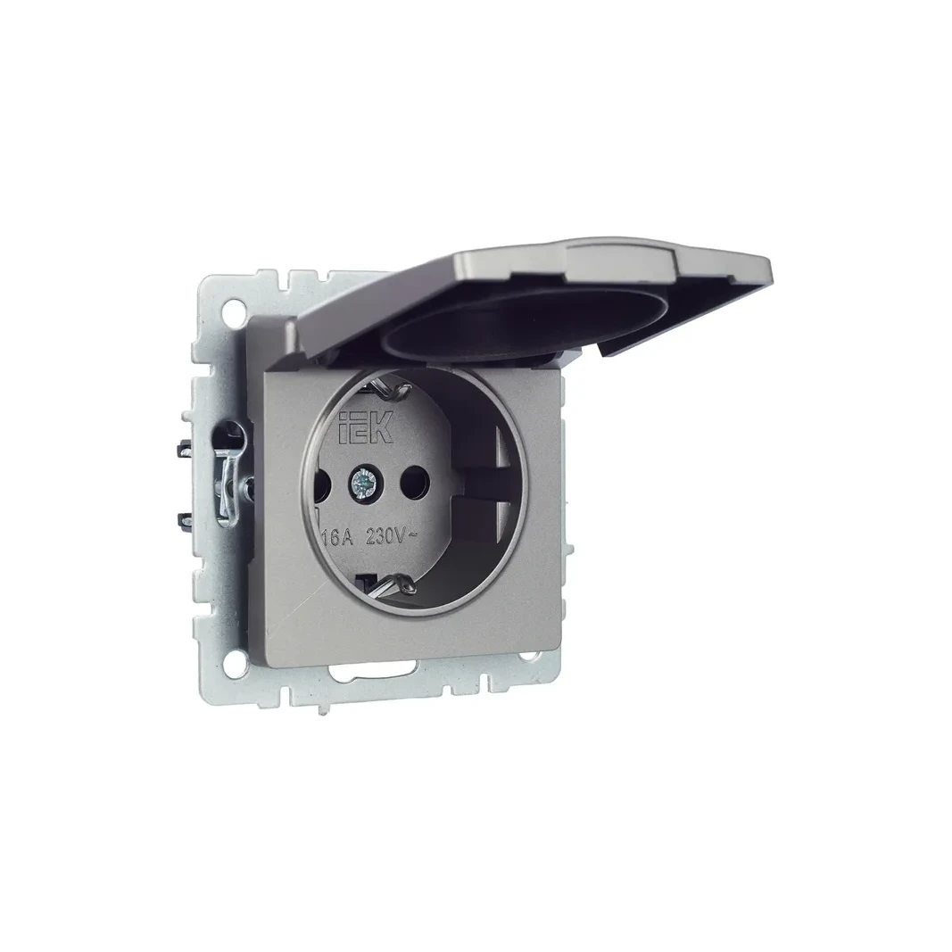 Электрическая розетка IEK BRITE BR-R16-16-K46 - фото 2