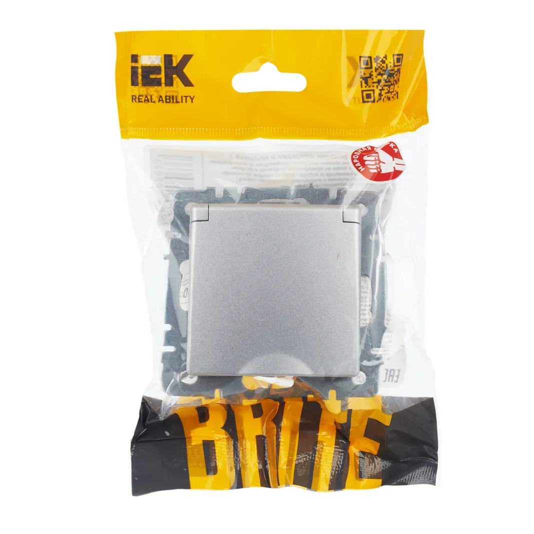 Электрическая розетка IEK BRITE BR-R16-16-K47 - фото 4