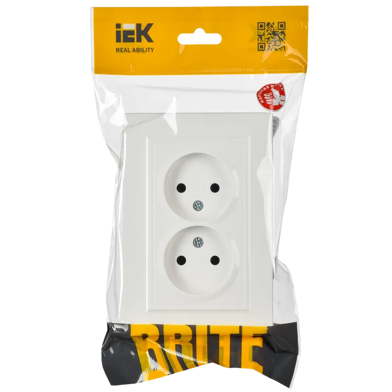 Электрическая розетка IEK BRITE BR-R20-10-K01-F - фото 4