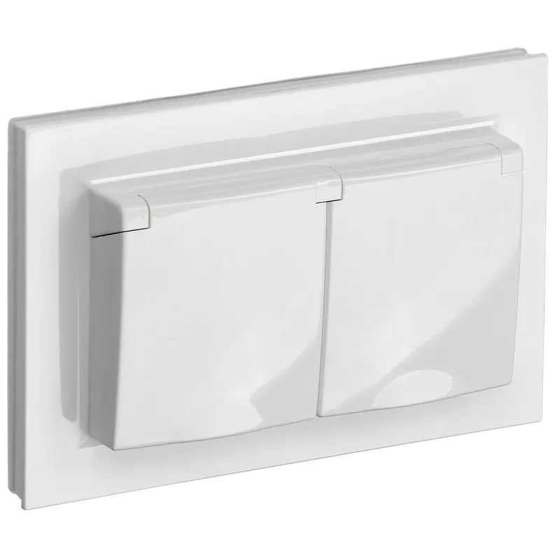Электрическая розетка IEK BRITE BR-R26-16-44-K01-F