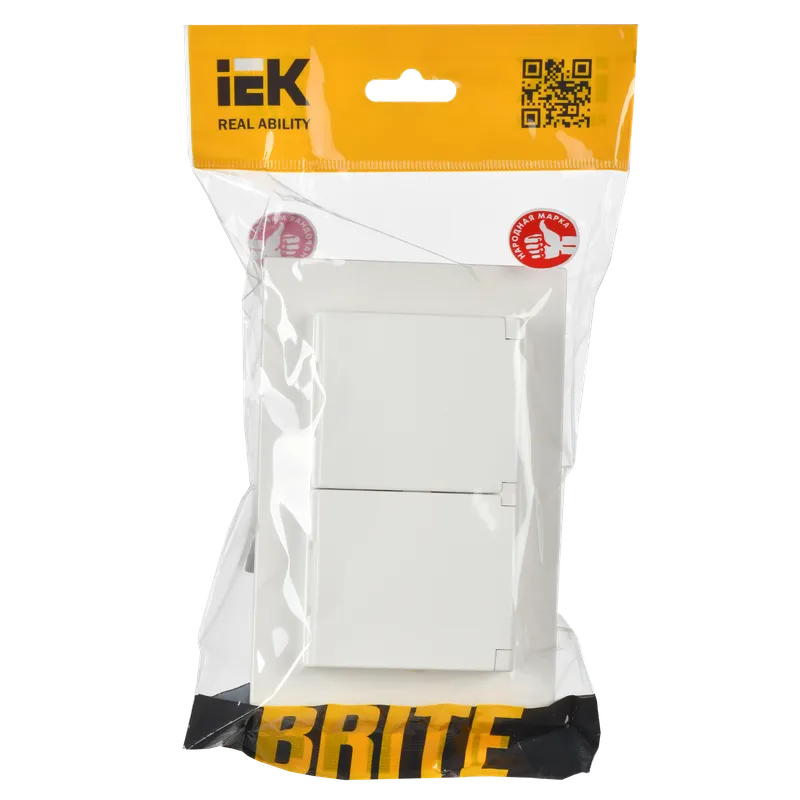 Электрическая розетка IEK BRITE BR-R26-16-44-K01-F - фото 4