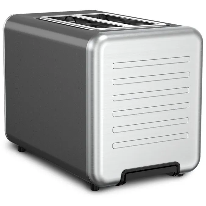 Тостер BQ T4002 Black/Steel - фото 2