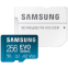 Карта памяти 256Gb MicroSD Samsung EVO Select + SD адаптер (MB-ME256KA)