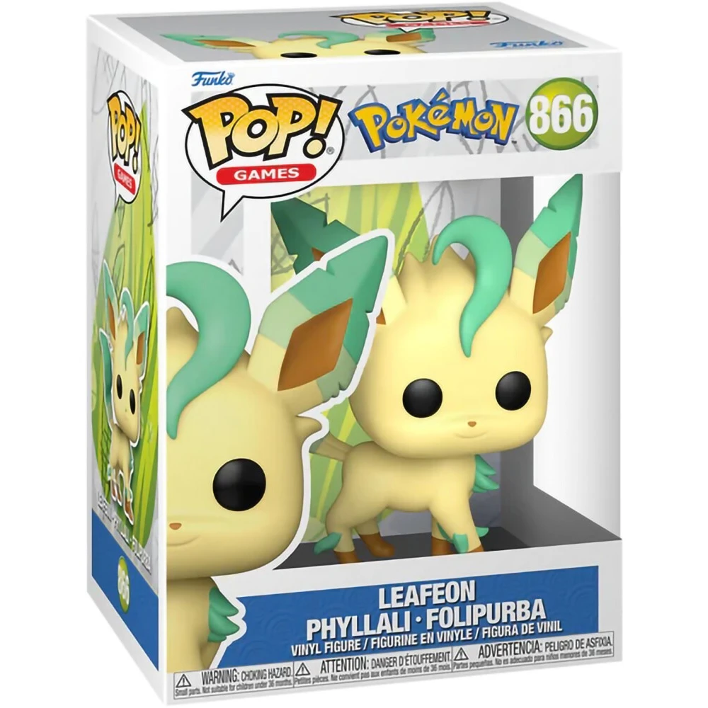 Фигурка Funko POP! Games Pokemon Leafeon (EMEA) - 74214 - фото 2