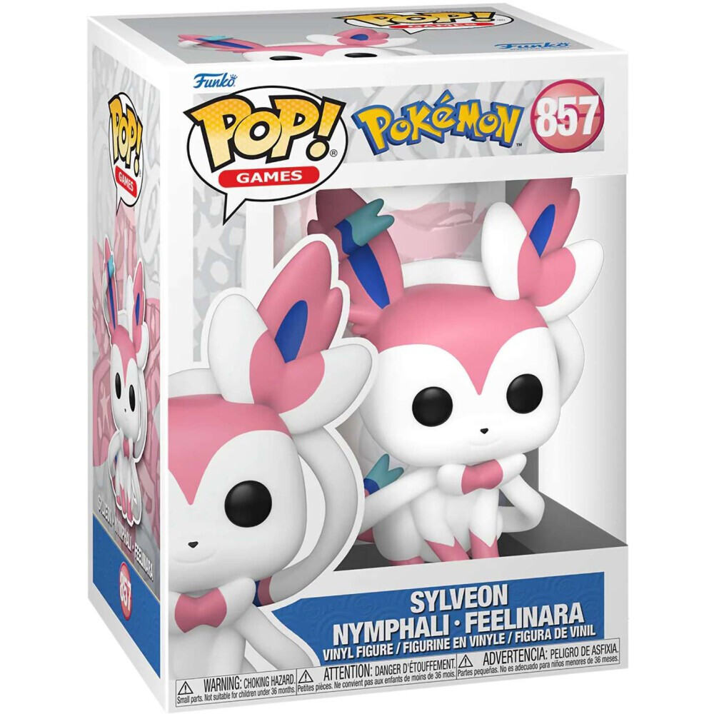 Фигурка Funko POP! Games Pokemon Sylveon (EMEA) - 74215 - фото 2