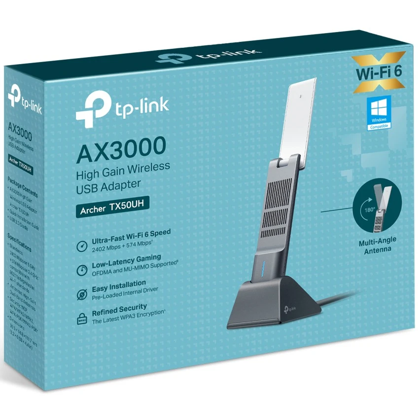 Wi-Fi адаптер TP-Link Archer TX50UH - фото 4