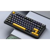 Клавиатура AULA F75 Black-Dark Blue-Orange (Grey Switches)