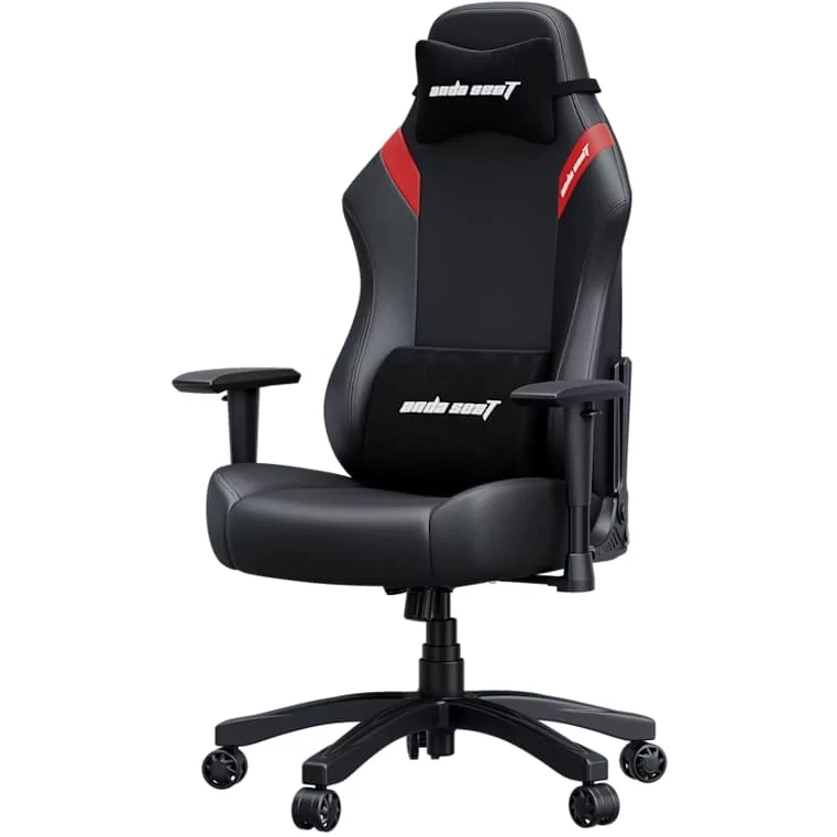 Игровое кресло Anda Seat Luna Black/Red L - AD18-44-BR-PV