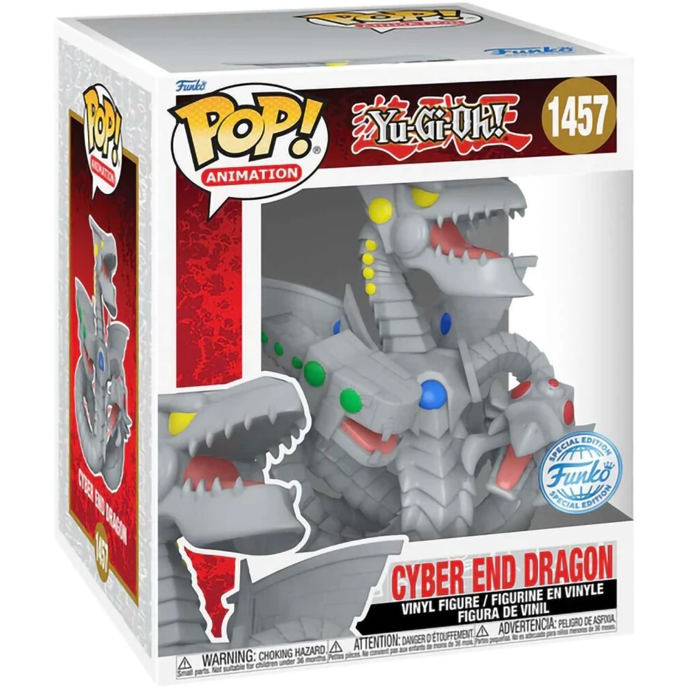 Фигурка Funko POP! Animation Yu-Gi-Oh Cyber End Dragon - 74605 - фото 2