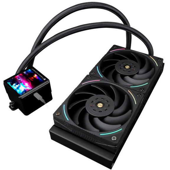 Система жидкостного охлаждения Thermalright Frozen Vision 240 Black - F-VISION-240-BL - фото 5