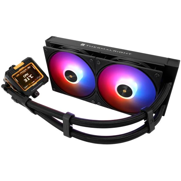 Система жидкостного охлаждения Thermalright Frozen Warframe 240 Black ARGB - F-WFRAME-240-BL-ARGB - фото 2