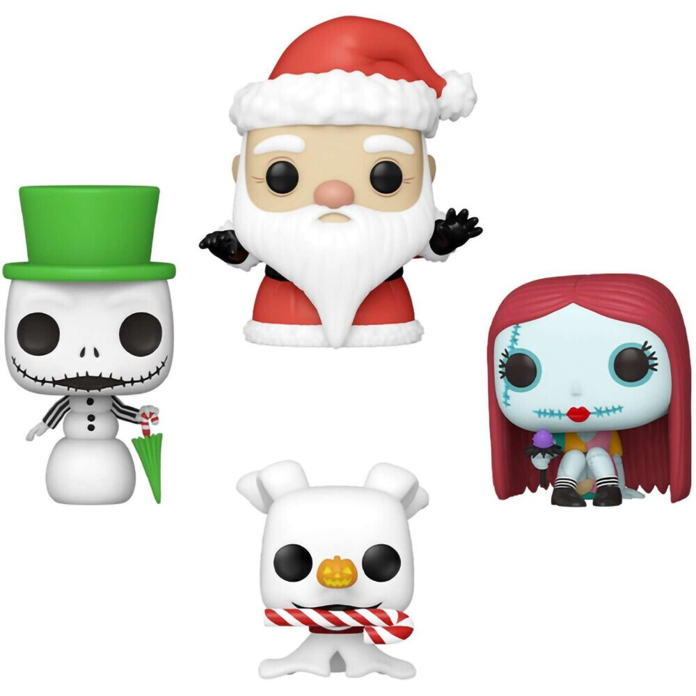 Фигурка Funko Pocket POP! Disney TNBC Tree Holiday Box 4PK