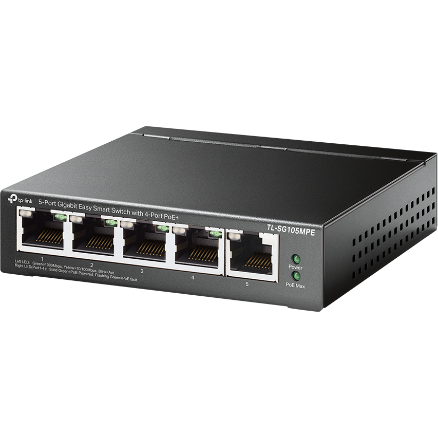 Коммутатор (свитч) TP-Link TL-SG105MPE